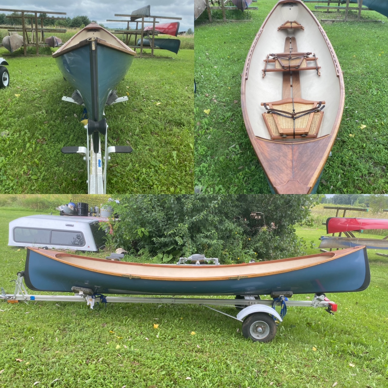 15’ Adirondack Guide Boat Kayak Alternative Canoe Alternative