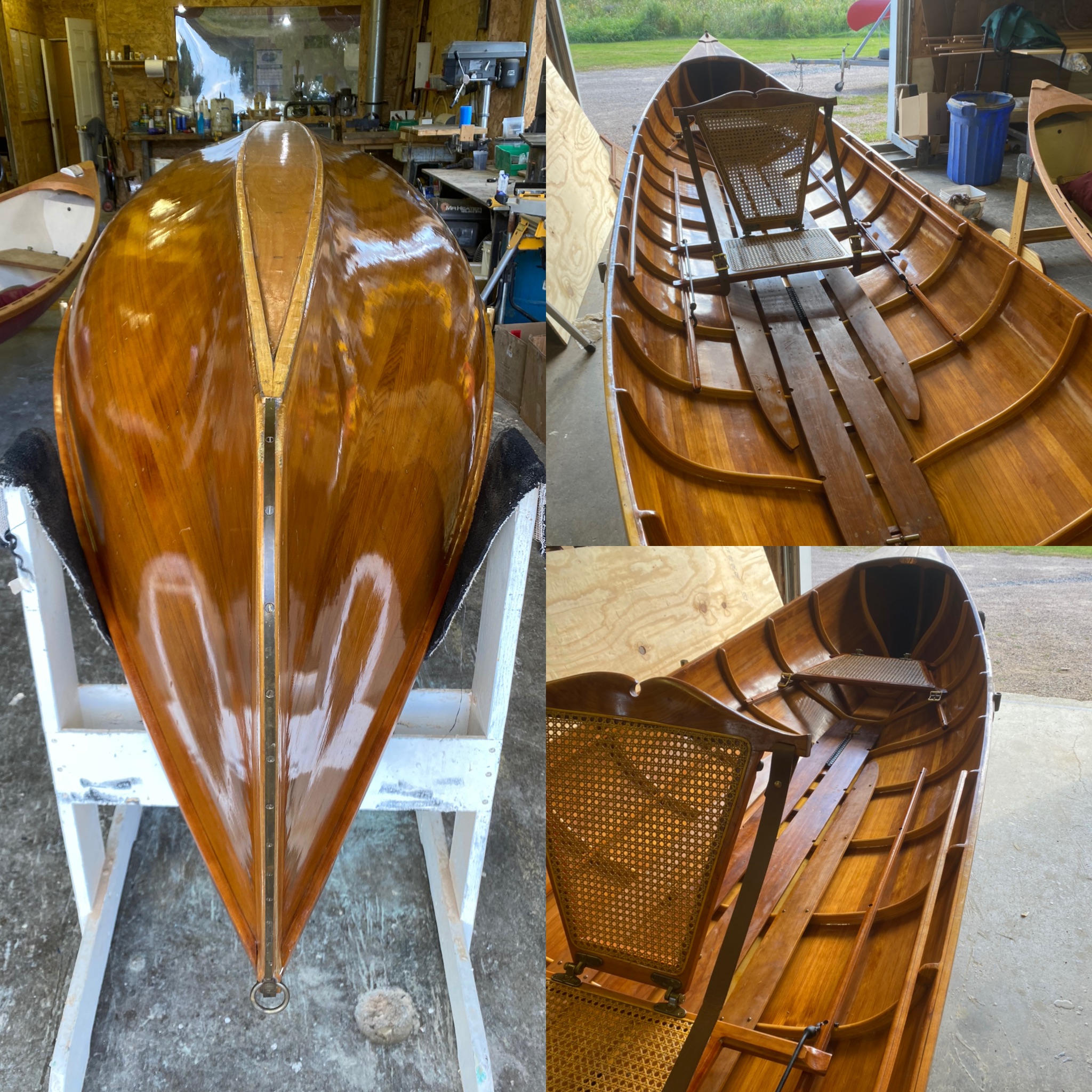 17’ Cedar Adirondack Guide Boat (Used)