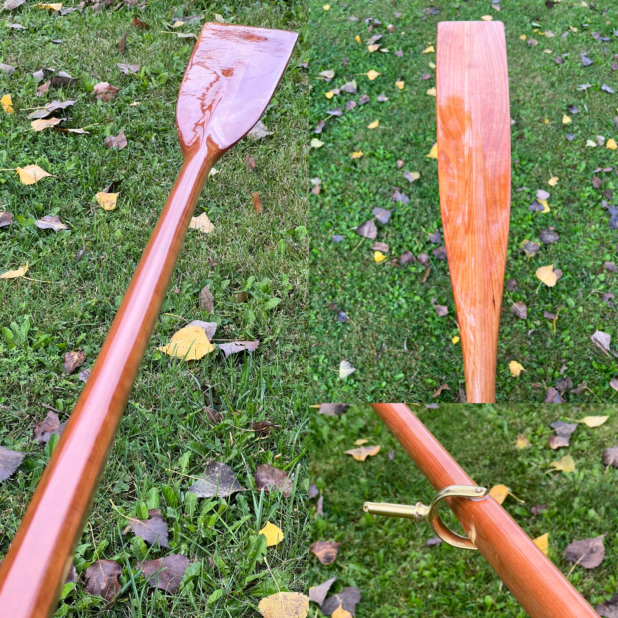 Cherry Flat-Blade Oars