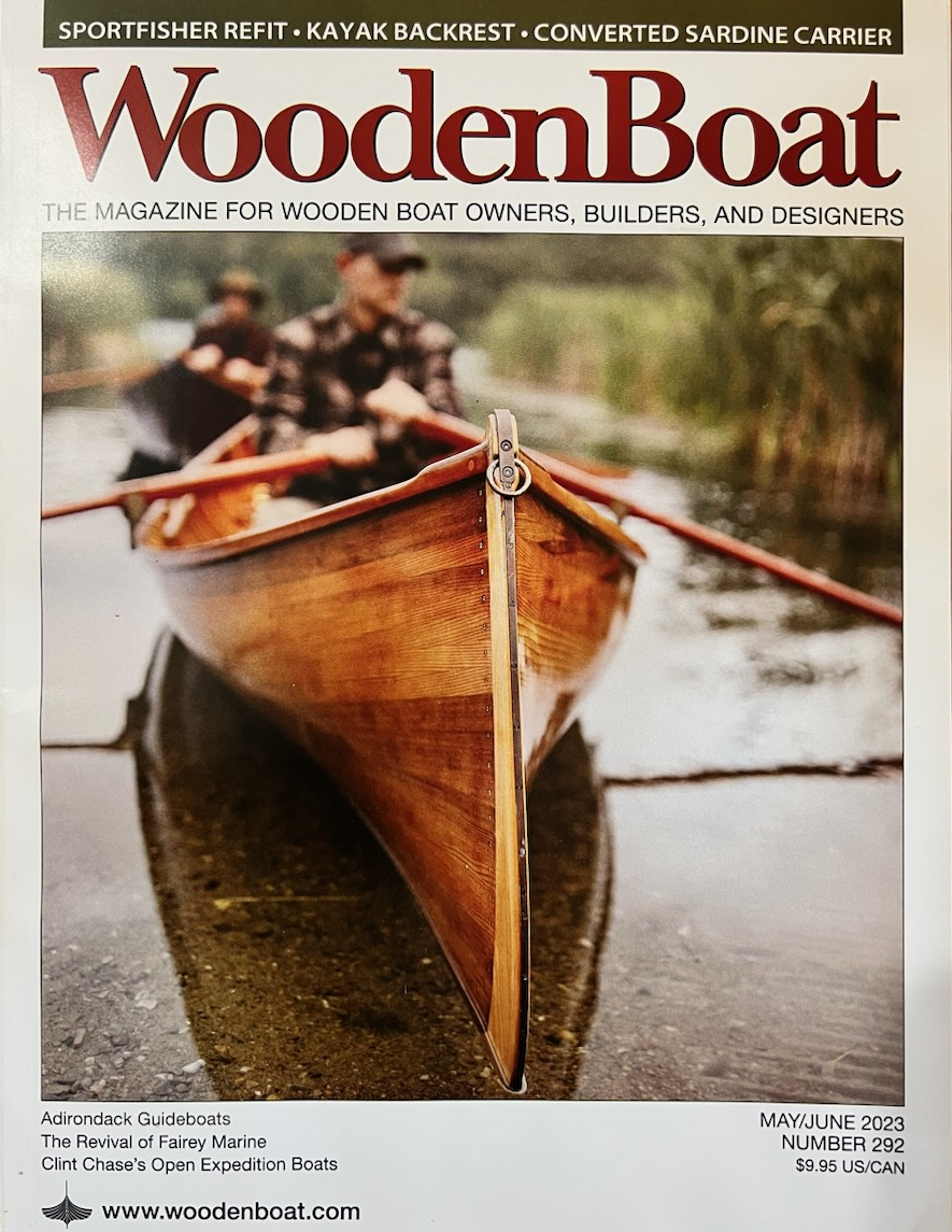Adirondack Guideboat - Our Kayak/Canoe Alternative In The News